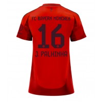 Camisa de Futebol Bayern Munich Joao Palhinha #16 Equipamento Principal Mulheres 2024-25 Manga Curta